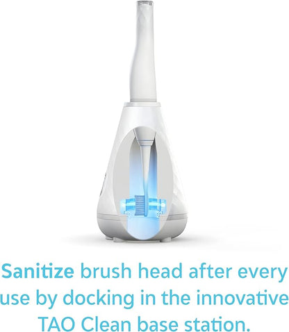 TAO Clean Sonic Electric Toothbrush Replacement Heads (2-Pack) – Orthodontic Head – Replacement Heads for the TAO Clean Electric Toothbrush and Docking Station