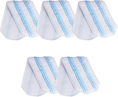 [5-Pack] Mop Replacement Pads for Ocedar H2pro Flat Mop System，Washable & Reusable Mop Pads ,Easy Installation, Machine Washable, Suitable for Various Types of Floors