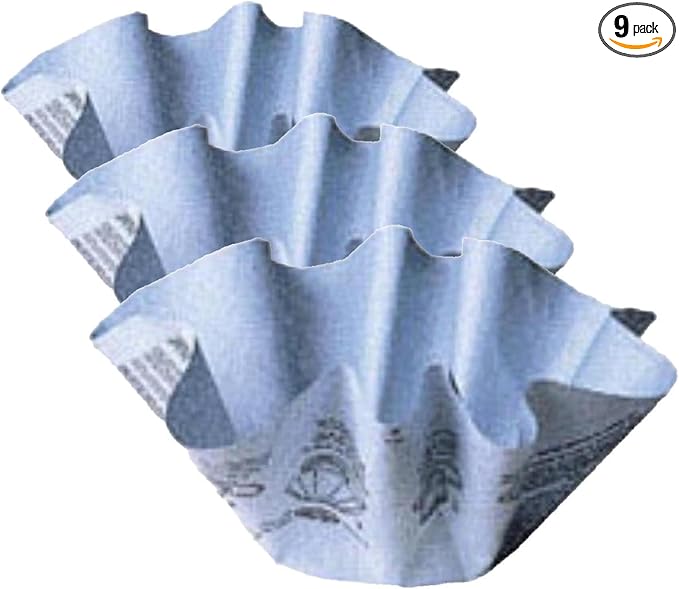 Shop-Vac 9010733 Reusable Dry Filters with Mounting Ring, Fits Shop-Vac Model No. 90585 Foam Sleeve, (9 Pack)