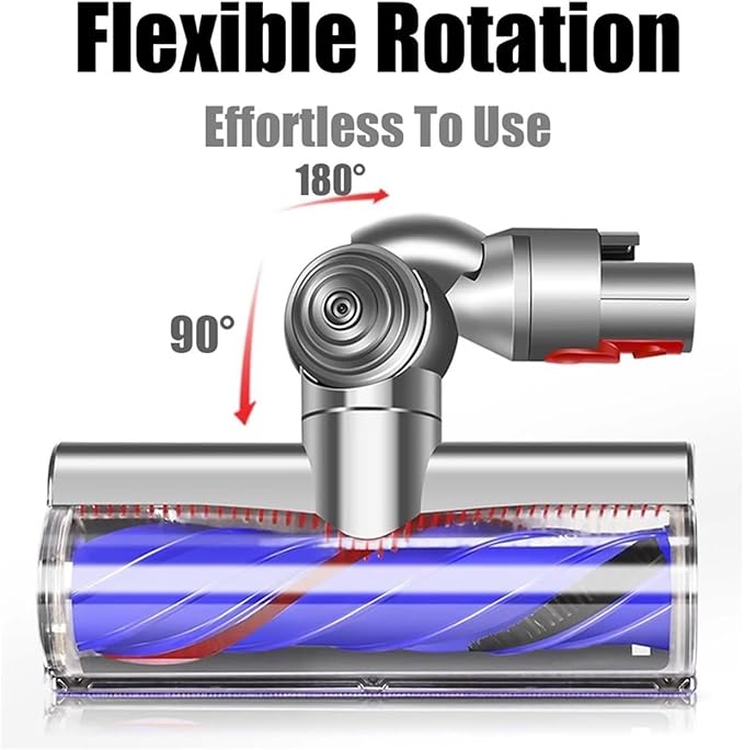 Compatible for Dyson，V7 V8 Vacuum Cleaner Anti Entangleme Direct Drive Cleaner Head, Motorhead Cleaner Head Brush Turbine Tool