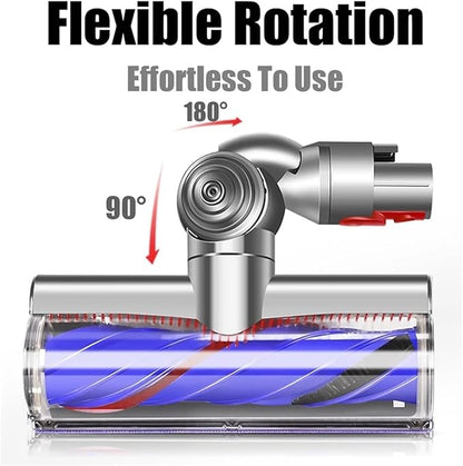 Compatible for Dyson，V7 V8 Vacuum Cleaner Anti Entangleme Direct Drive Cleaner Head, Motorhead Cleaner Head Brush Turbine Tool