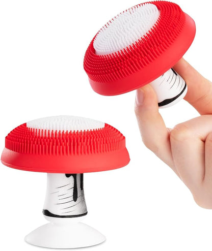 Fungus Among Us – Mushroom Silicone Scrubber | Heat-Resistant Kitchen Sponge for Dishes & Pans