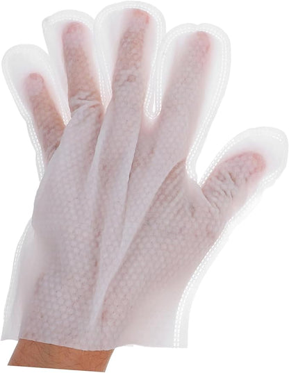 Garneck 1bag Pet Cleaning and Grooming Gloves No-Rinse Spa Mitts for Cats and Dogs Ergonomic Design for Easy Grooming and Cleaning Original Scent