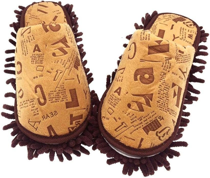 Selric Super Chenille Microfiber Washable Mop Slippers Shoes, Detachable Mopping Shoes, Floor Dust Dirt Hair Cleaner, Multi-sizes Multi-Colors Available