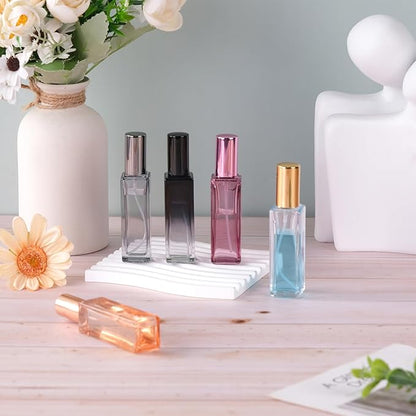 20ml Set of 5 Travel Perfume Bottle Refillable Perfume Bottle Travel Cologne Sprayer Mini Perfume Bottle Small Perfume Spray Bottle