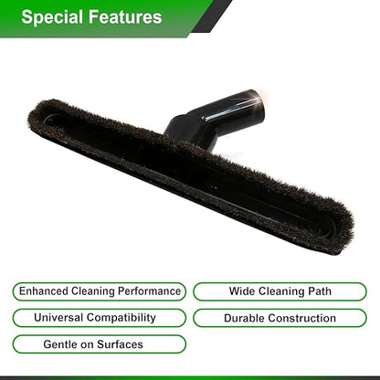 Selgo Universal 1 ¼ Inch (32mm) Black Vacuum Cleaner Floor Brush 10" Wide, Pack of 10 (10 Brushes)