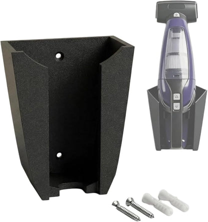 Wall Mount Vacuum Holder/Docking Station with Screws, Compatible with Bissell Pet Hair Eraser Handheld Vacuum Models 2390, 2390A, 2284W, 23903 & Auto-Mate Charging Dock – Save Space & Reduce Clutter