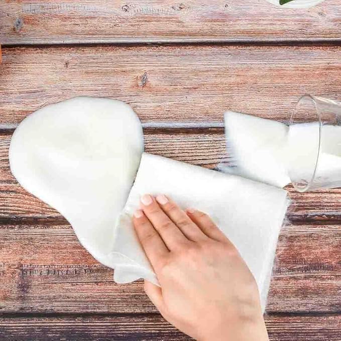 Reusable Paper Towels | Reusable Towels 2 Rolls. Plastic Free Paper Rolls for Home & Kitchen Cleaning