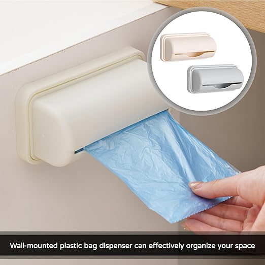 2 Pcs Small Bin Liner Kit,Trash Bag Dispenser for Bottom of Can,Trash Can Liner Dispenser,Trash Can Bag Dispenser,Small Trash Bag Dispenser,Fine Liner Trash Bags,for Kitchen Bathroom Toilet