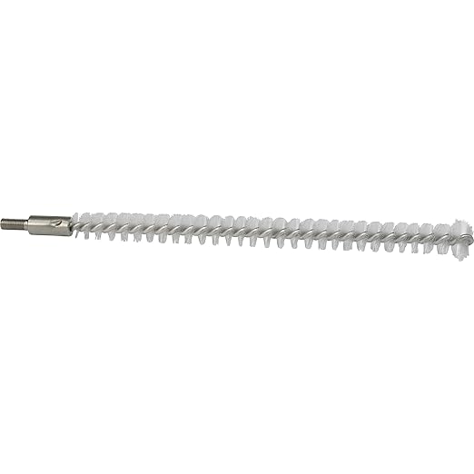 Vikan 53545 Tube Brush,for Flexible Handle,.5",PP/PBT,White