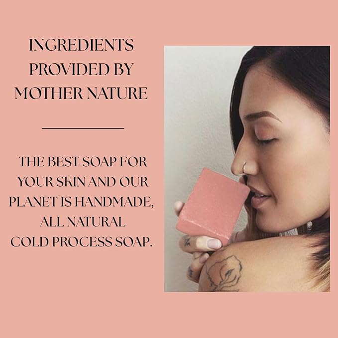 Aloe Vera & Oatmeal Soap Bar with Calamine, Natural & Organic Ingredients - Organic Aloe Vera & Colloidal Oats. Face & Body - for Men, Women & Teens. Gentle Body Wash. 4.5 oz Bar (Pack of 6)