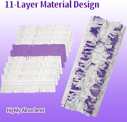Disposable Mop Pads for S-wiff-er PowerMop Multi-Surface Mopping Pad Refills | Safe on All Finished Floors | Compatible with Swiffer PowerMop (15 Count)