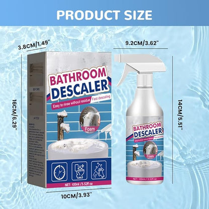 Eadwe Stubborn Stains Cleaner, 2025 Upgrade Bathroom Descaler Cleaners, Multipurpose Bathroom Foam Cleaner, Bathrooms Descaler Spray for Toilet Bath Shower Glass Sink Cleane (3)