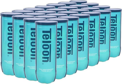 Teloon Championship Tennis Balls - Extra Duty - Regular Duty Felt Pressurized Tennis Balls