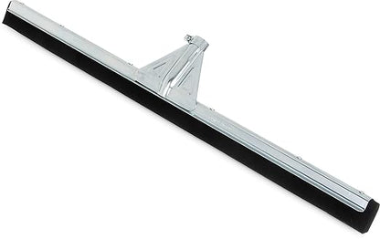 SPARTA Flo-Pac Floor Rubber Squeegee Window Squeegee with Reinforced Metal Frame for Floor, Bathroom, Kitchen, Concrete, Tile, Garage, Commercial Use, 30 Inches, Black, (Pack of 10)