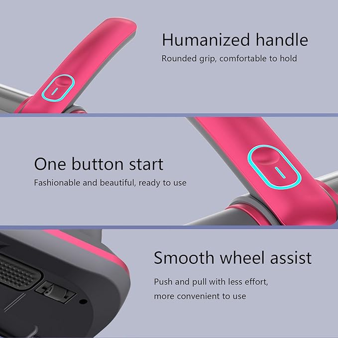 Handheld Vacuum Cordless Rechargeable,8kpa Suction,Strong Double Beat Mode, 8000 Beats Per Minute - Powerful Vacuum Cleaner for Mattress,Sofa & Carpets (Silvery)
