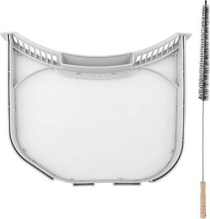 ADQ566564 Lint Filter Replacement for LG/Kenmore Dryers, Durable Stainless Steel Mesh Screen Trap with Dryer Vent Lint Brush, Filter Size 11.9 * 10.9 inch