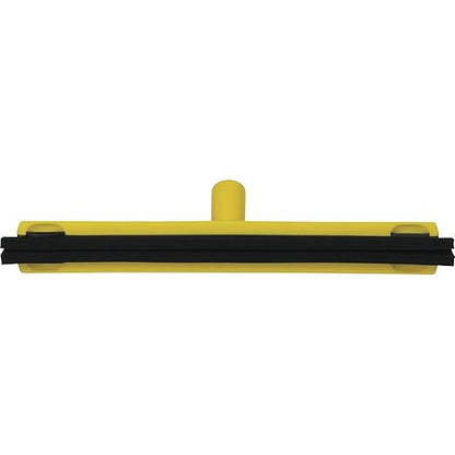 Vikan 77526 Squeegee,Fixed Head,Bench,16",PP/RB,Yellow