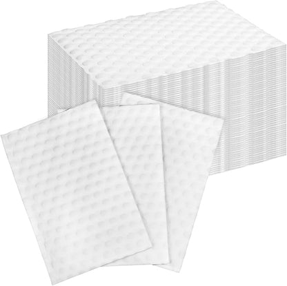 Yuanchu Magic Sponge Eraser Sheets, 50Pcs White Convex Point Melamine Sponge All-Purpose Disposable Magic Cleaning Eraser Wipes Thin Nano Cleaner Pad for Furniture Kitchenware Hard-to-Reach Place Shoe