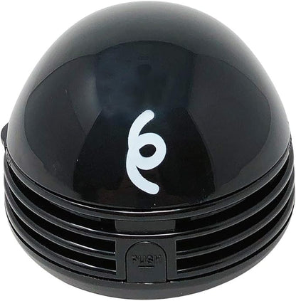 allydrew Cute Portable Mini Vacuum Cleaner for Home and Office, Black Piggy