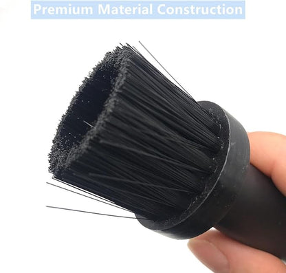 2 Packs Wheel Lug Nut Cleaning Brush Set for Chrome Closed End, Bulge & Acorn Lugnut Covers, Car Detailing Brushes for Wheel Rim Cleaning & Auto Maintenance