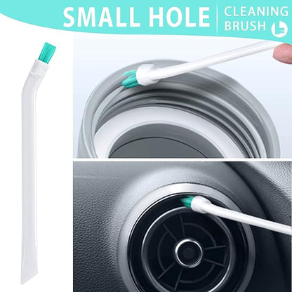Lumkew Small Cleaning Brushes for Small Spaces, Tiny Household Cleaning Supplies Tools, Mini Crevice Cleaning Brush Scrub Narrow Corner Nook Track Grooves Bathroom Kitchen Home Detailing, 16 Pcs