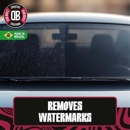 DUB BOYZ Water Spot Remover for Cars - 16oz Hard Water Stain & Mineral Deposit Cleaner, Safe for Glass, Chrome & Paint, Fast-Acting Spray Lady