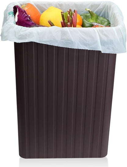 Compostable Trash Bags, Food Scraps Yard Waste Bags,Extra Thick 0.71 Mil. ASTMD6400 Compost Bags Small Kitchen Bin Bags, Certified By BPI and TÜV AUSTRIA (3 Gallon)