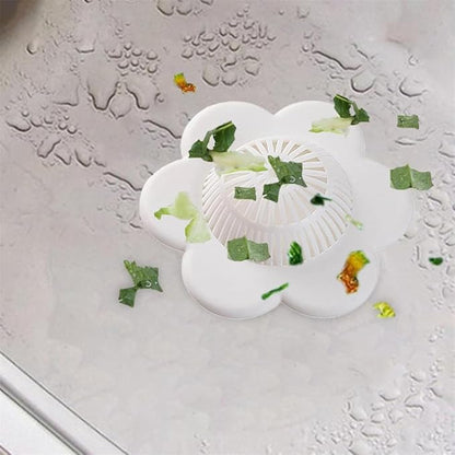 Hair Catcher Silicone Hair Stopper Shower Drain Covers with Suction Cups Suit for Bathroom Bathtub and Kitchen 1 Pack