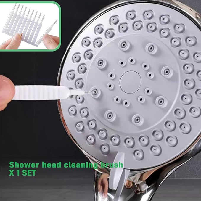 Drain Snake 8 Set: 35.5" Drain Clog Remover (x1), 60" Steel Hair Snake (x2), 30" PET Sink Snake (x3), Shower Head Cleaner Tool (1 pack) and 30" Cleaning Brush (x1) (Drain Snake 8 Set)