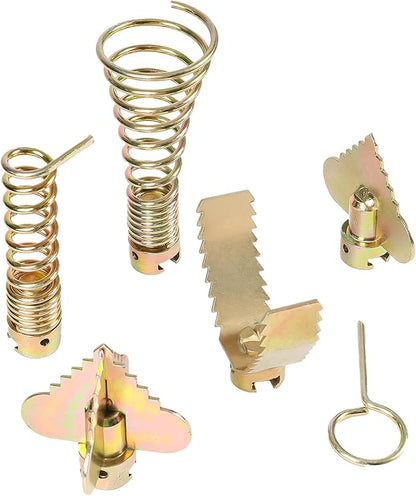 6 Pcs/Pk Drain Cleaning Kit 7/8Inch (22mm), Cutter and Auger Set Drain Cable Cutter Kit for 3" to 6" Pipe, Compatible with RID-GID C-7, C-8, C-8IC, C-9, C-10, C-10IC Cables