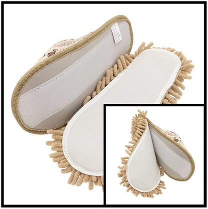 Selric Super Chenille Microfiber Washable Mop Slippers Shoes, Detachable Mopping Shoes, Floor Dust Dirt Hair Cleaner, Multi-sizes Multi-Colors Available