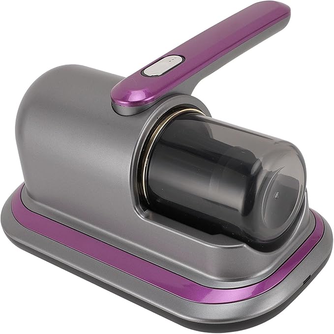 Mattress Vacuum Cleaner, 12Kpa Suction Bed Vacuum Cleaner with UV Light,Handheld Bed Vacuum Cleaner with Smart Dust Sensor, HEPA Filter, Effectively Cleans Bedding, Sofas, Carpets
