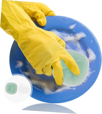 24pcs Multi-Functional Scouring Cleaning Balls for Kitchen Cleanup Cookware Scrubber for Pots and Dishes for Household Use Random Colors