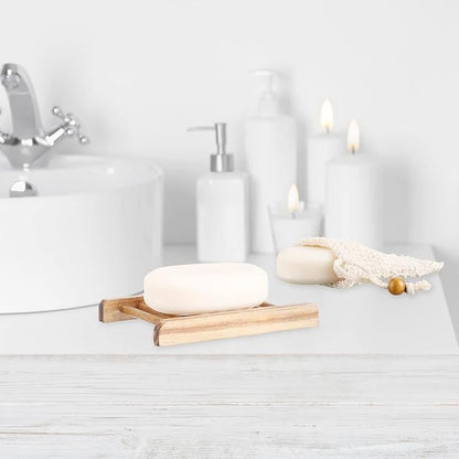 120 Pcs Soap Saver Set Including Wooden Dish, Exfoliating Bag, Saver Pads Bulk with Self Drain, Bar Soap Holder Mesh Bag for Shower Bath Home Toilet Kitchen Hotel Restaurant
