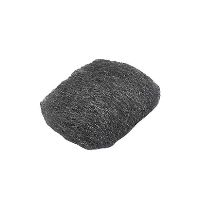 Grip Multi-Purpose Steel Wool Flexible Abrasive 12 Pack (Medium #1) - Clean Copper Pipes/Fittings & Linoleum Floors - Degloss Painted Surfaces and Prep Wood for Coats- Home, Garage, Workshop