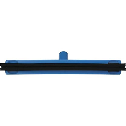 Vikan 77523 Squeegee,Fixed Head,Bench,16",PP/RB,Blue