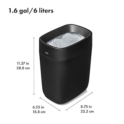 OXO Good Grips Trash Can, Bathroom Trash Can