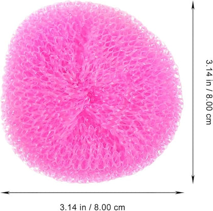 30pcs Multi-Color Kitchen Scrubbers and Pot Scrub Pads, Plastic Steel Wire Dish Cleaning Balls for Dishwashing and Kitchen Cleaning Random Color