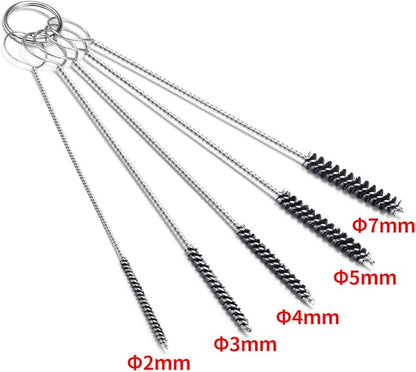 Carb Carburetor Cleaner Cleaning Brushes Kit, Small Wire Brush - 20 Needles + 10 Brushes