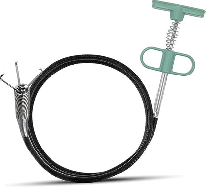 Upgrade Drain Snake for Hair Clogs, 61'' Four claw grabber pickup tool for Litter Pick, Home Sink, Drains, Toilet, Snake Drain Hair Remover