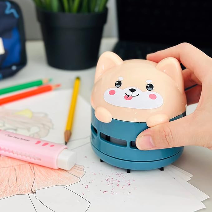 allydrew Mini Portable USB Desktop Vacuum, Doggy