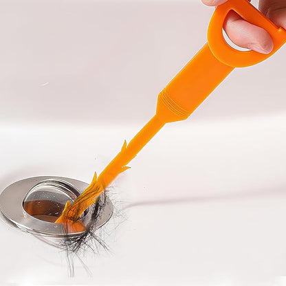 Drain Snake for Kitchen Sink & Toilet, Handheld Drain Auger for Hair Clog Removal, 20-Foot Flexible Drain Cleaner Tool for Bathroom Shower Drain Pipe, 20.47 x 0.79 x 0.79 Inches (5,Large)