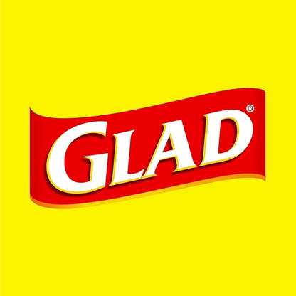Glad Tall Kitchen Trash Bags 13 Gallon, MaxStrength Beachside Breeze Garbage Bags, Odorshield with Drawstring, 34 Count