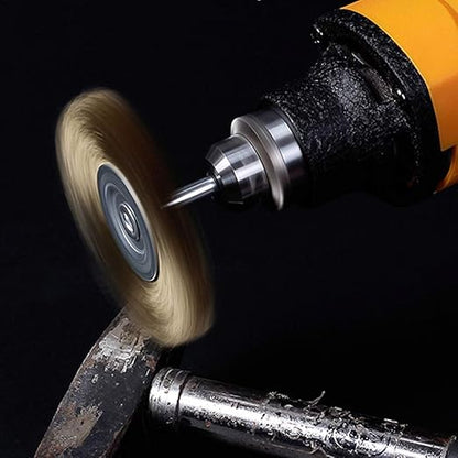 Rocaris 36Pcs Brass Steel Wire Brush Polishing Wheels Full kit for Rotary Tools