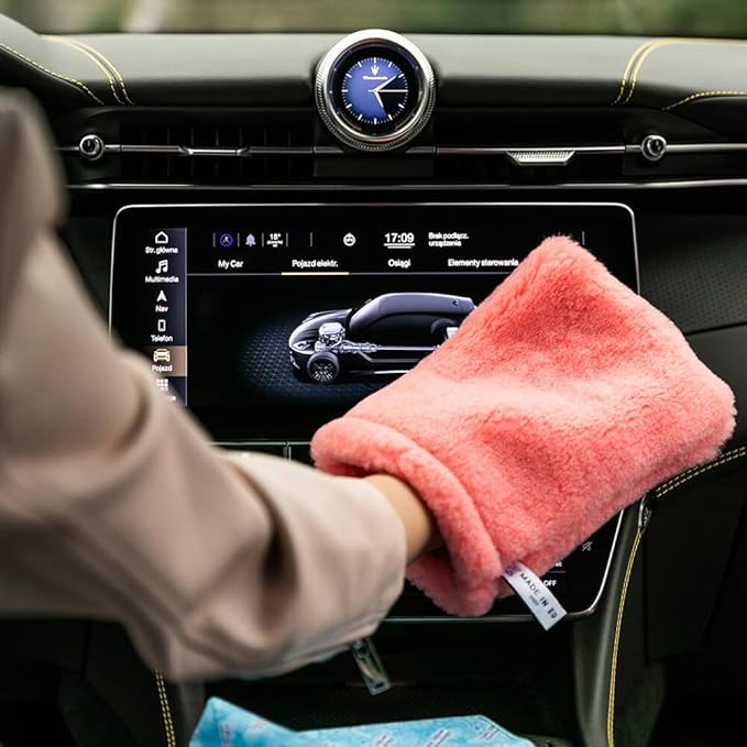 Car Cleaning Set – Comprehensive Car Care Kit with Gloves and Sunbeam XL for Streak-Free Interior and Exterior Cleaning
