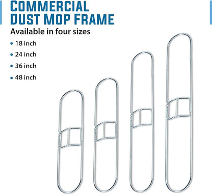 Kleen Handler 36 Inch Commercial Dust Mop Frame (6 Pack)