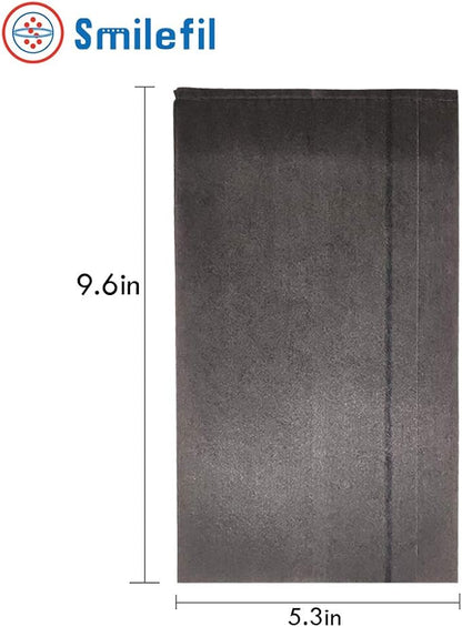 12 Pack 9-38737 Dust Cloth Filter Bag Wet Dry Vacuum Bags for Craftsman 2 to 2.5 Gallon Shop Vacuums and Powerhead Bucket Vac, 12 Shop Vacuum Bags With 4 Retaining Bands