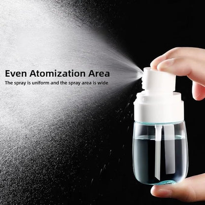 6 Pack 1oz 30ml Travel Spray Bottles TSA Approved - Leakproof Plastic Fine Mist Sprayers for Toiletries, Skincare & Plants, Portable Mini Sprayer Set with Secure Caps & Assorted Colors