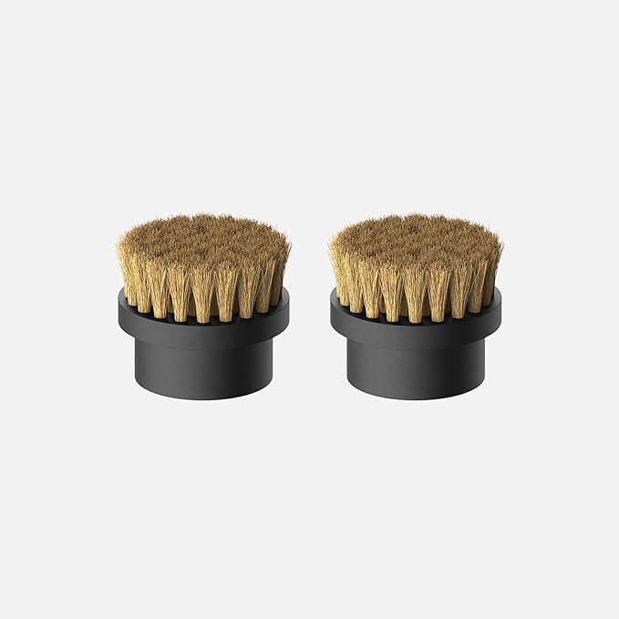 HOTO 2 Pcs Replacement Sisal Brush Heads, for HOTO Grip™ Cordless Electric Spin Scrubber